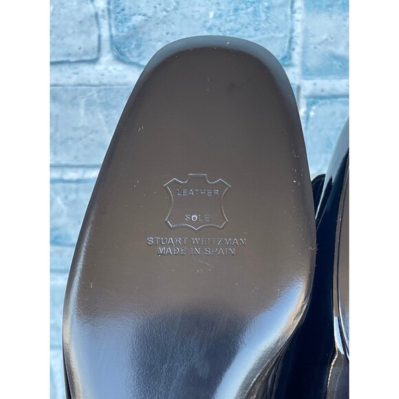 Stuart Weitzman buckled patent leather shoes size 8 - Picture 10 of 12